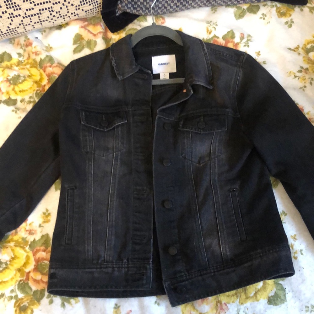 Black Jean Jacket